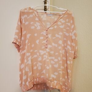 New York & Company sheer blouse